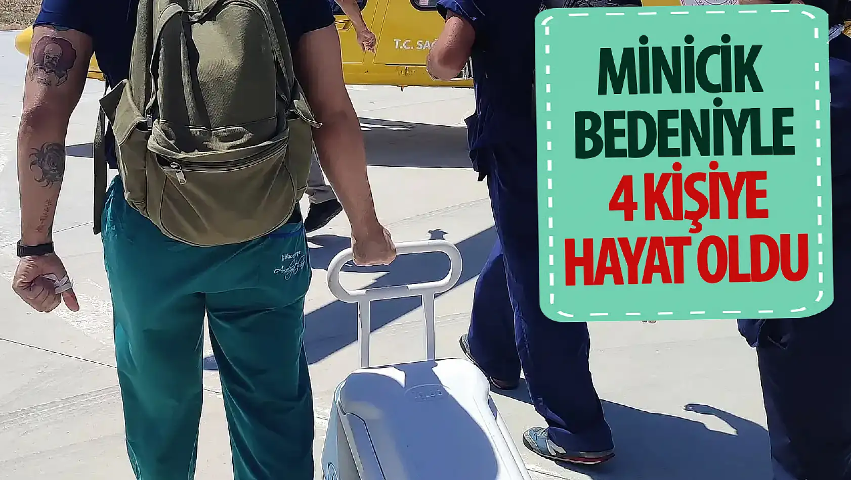 1 yaşındaki bebeğin organları 4 hastaya umut oldu