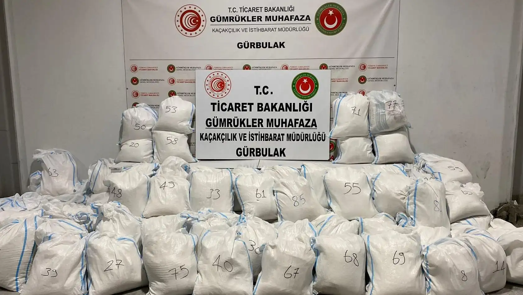 2.2 ton metanfetamin ele geçirildi