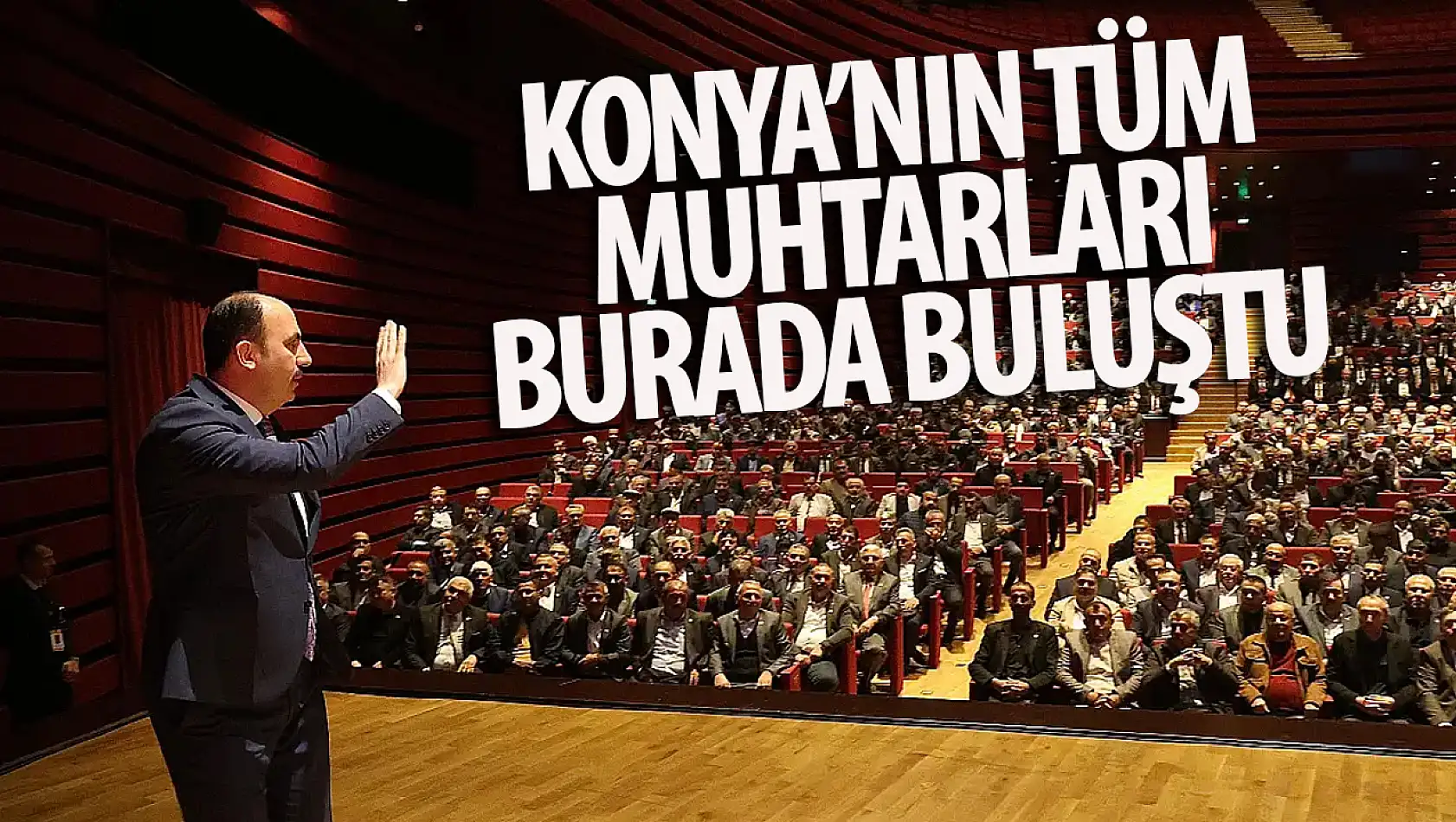 31 İlçe muhtarını Büyükşehir buluşturdu