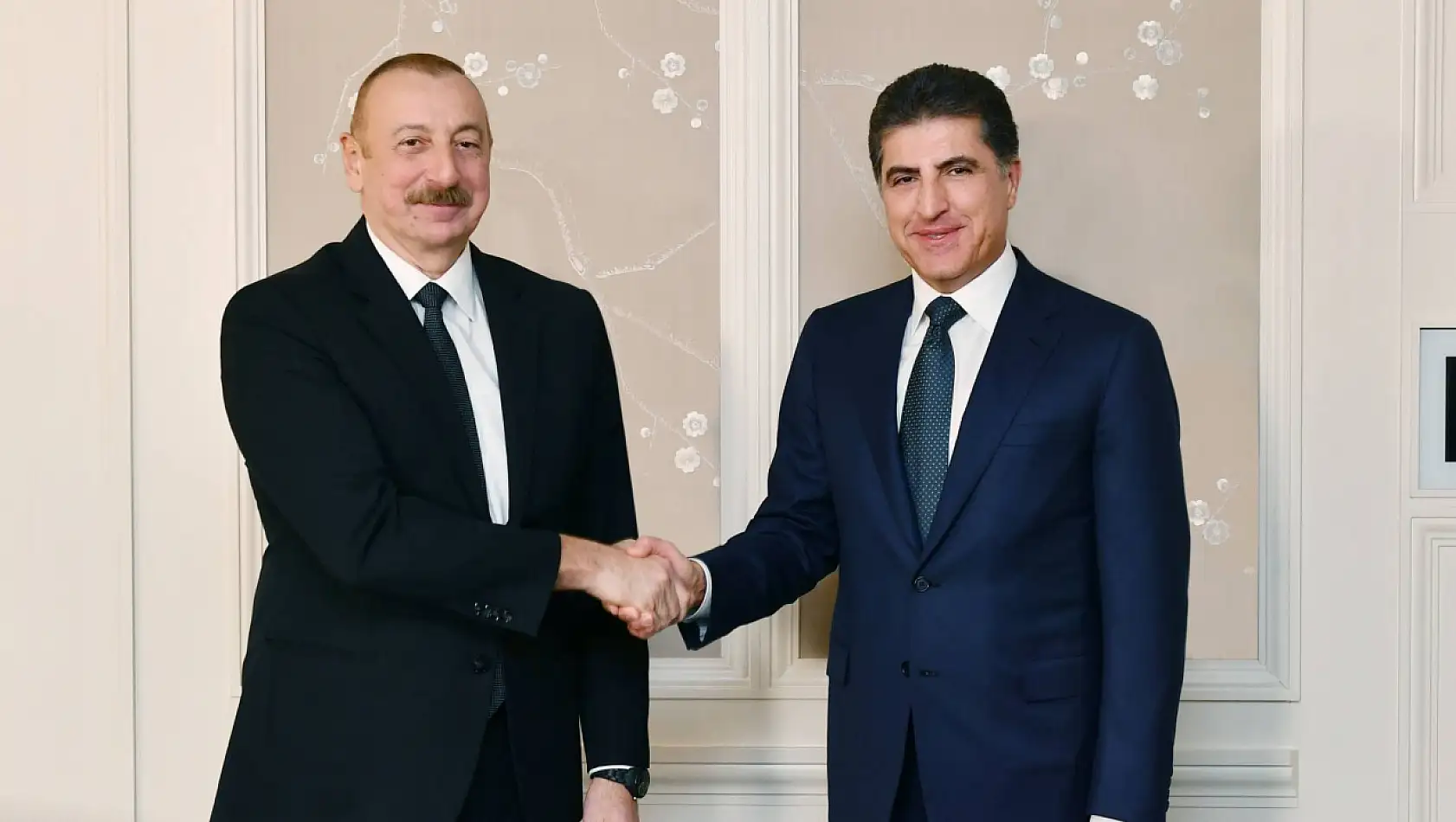 Aliyev ile IKBY Başkanı Barzani Münih'te görüştü