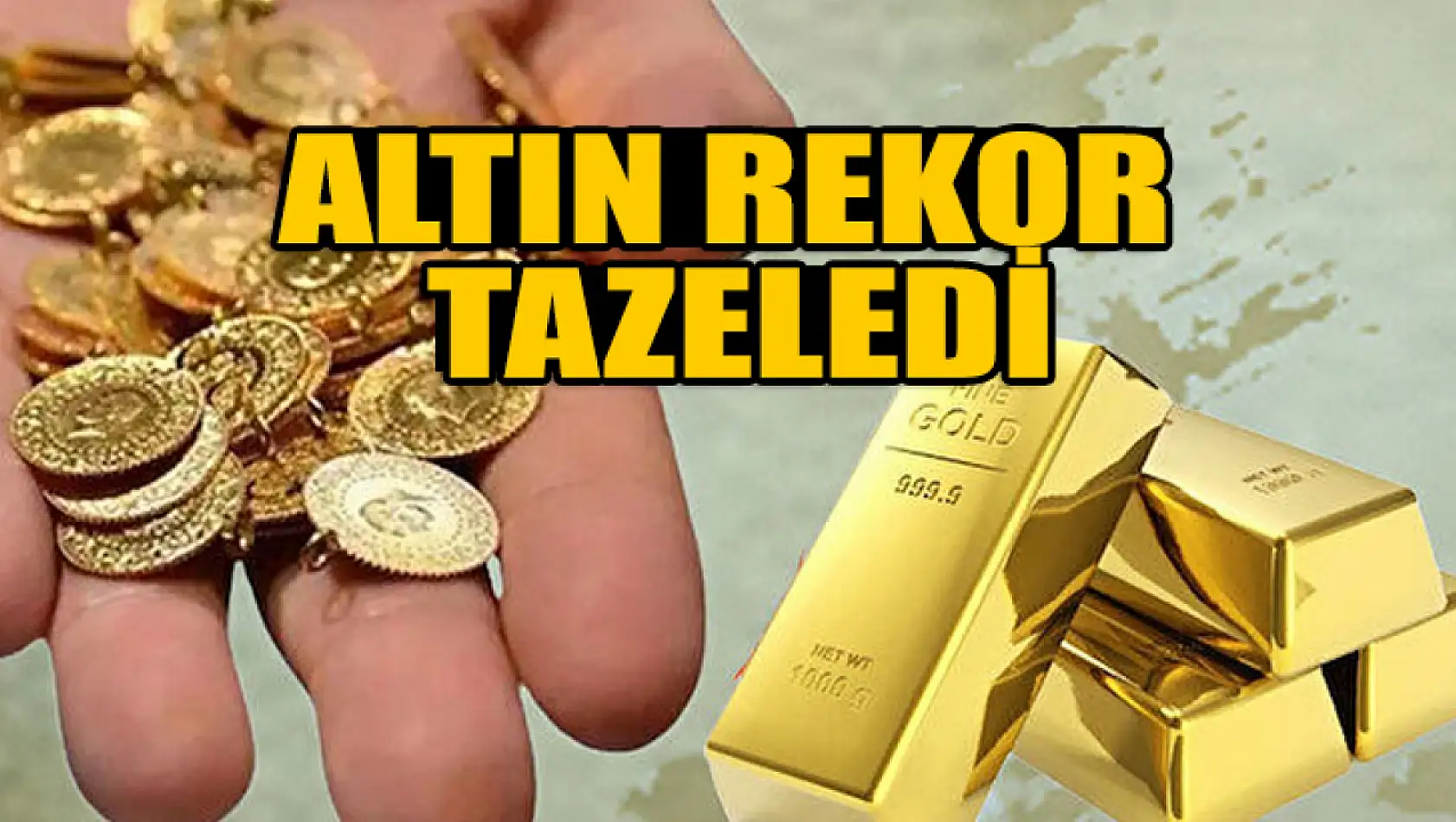 Altın rekor tazeledi