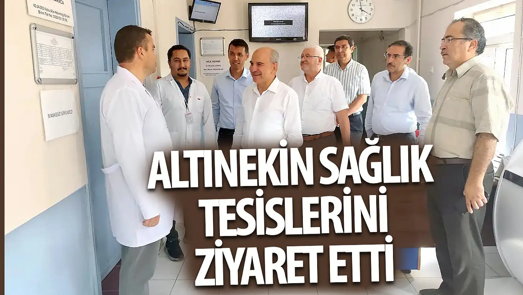 Altınekin'de Sağlık Hizmet Kalitesi Artıyor Yeni Projeler Devam Ediyor