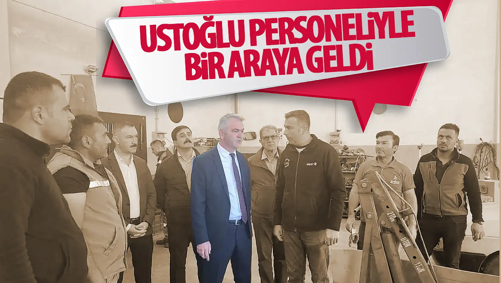 Başkan Ustaoğlu mesai arkadaşları ile kahvaltıda