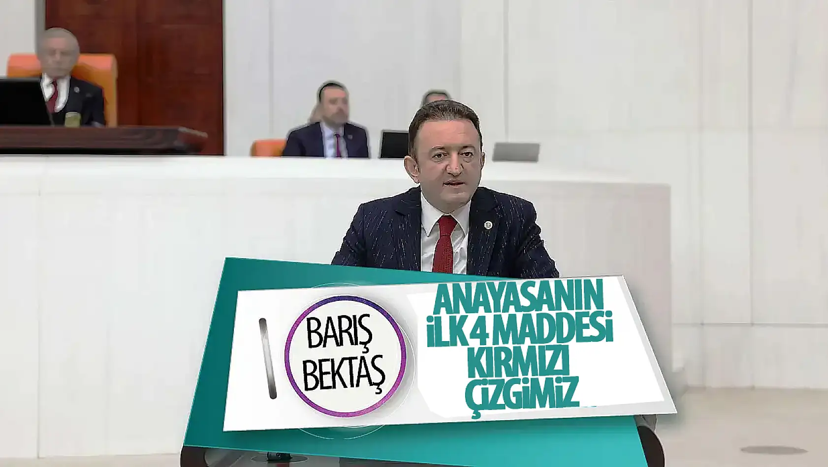 Bektaş:  Anayasamızın ilk 4 maddesini inatla ve kararlılıkla savunacağız