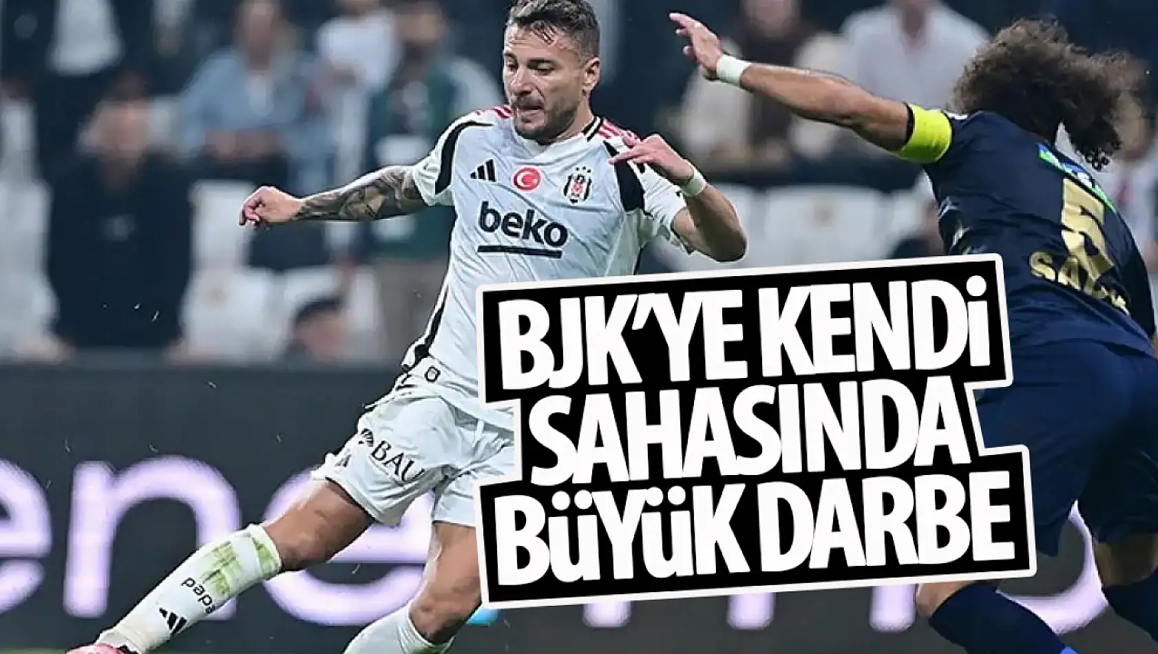 Beşiktaş sahasında ağır yara aldı!