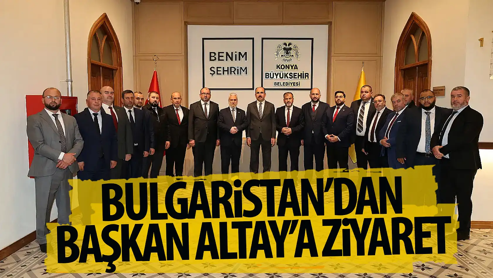 Bulgaristan Müslümanları Başmüftüsü Başkan Altay'ı Ziyaret Etti