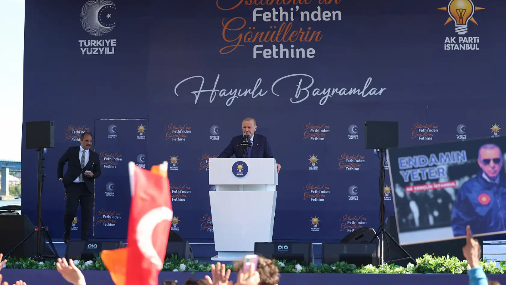 Cumhurbaşkanı Erdoğan: 'Fethin 573.yılı kutlu olsun, mübarek olsun'