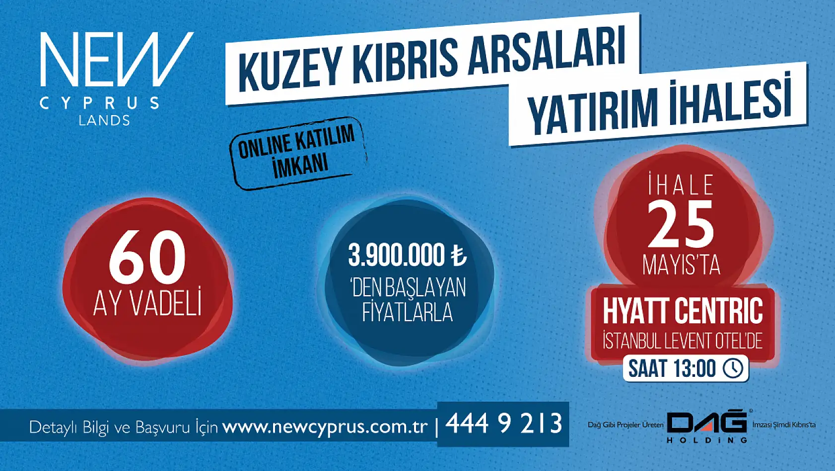 Dağ Holding Güvencesi ile K.K.T.C.'de Arsa Yatırımı İmkanı!