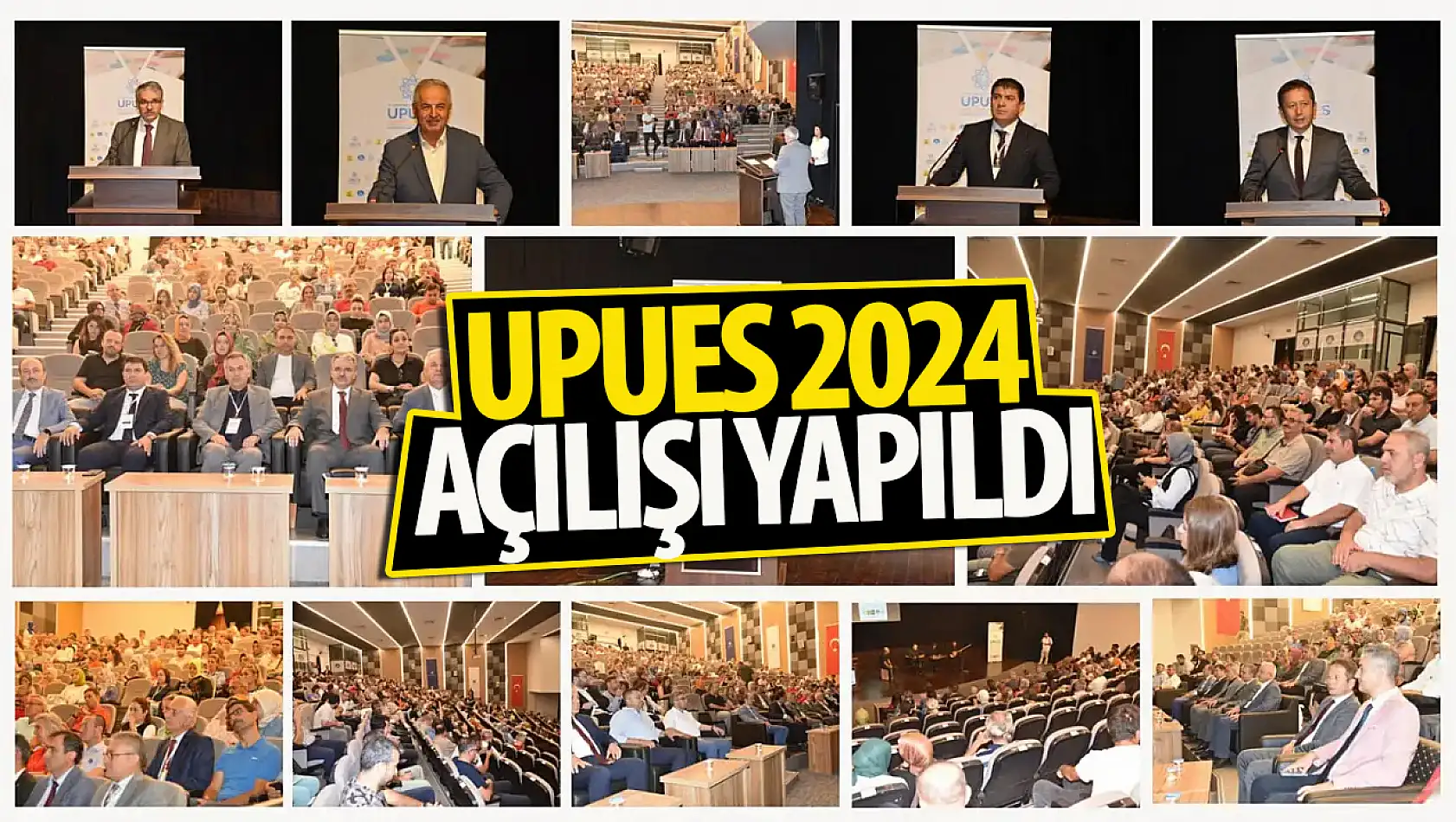 Dördüncü Uluslararası Projeden Uygulamaya Eğitim Sempozyumu'nun (UPUES 2024) Açılışı Yapıldı