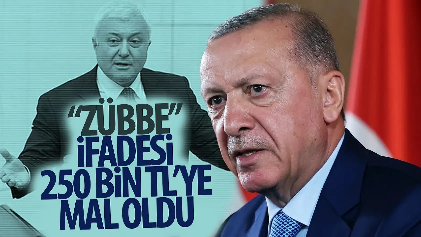 Erdoğan, kendisine 'züppe' diyen Özkan'a dava açtı!