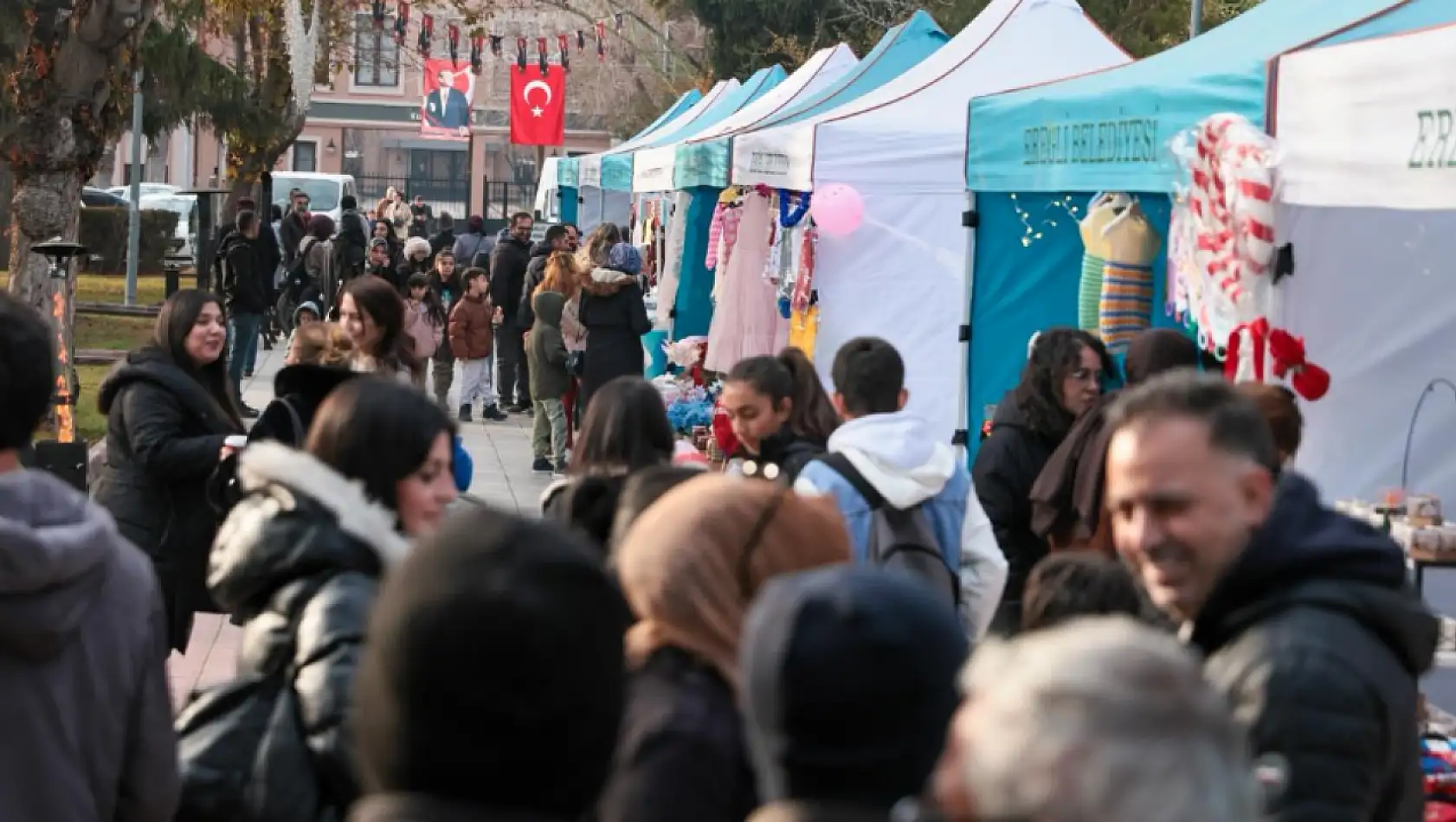Ereğli'de yeni yıl panayırı coşkusu başladı!