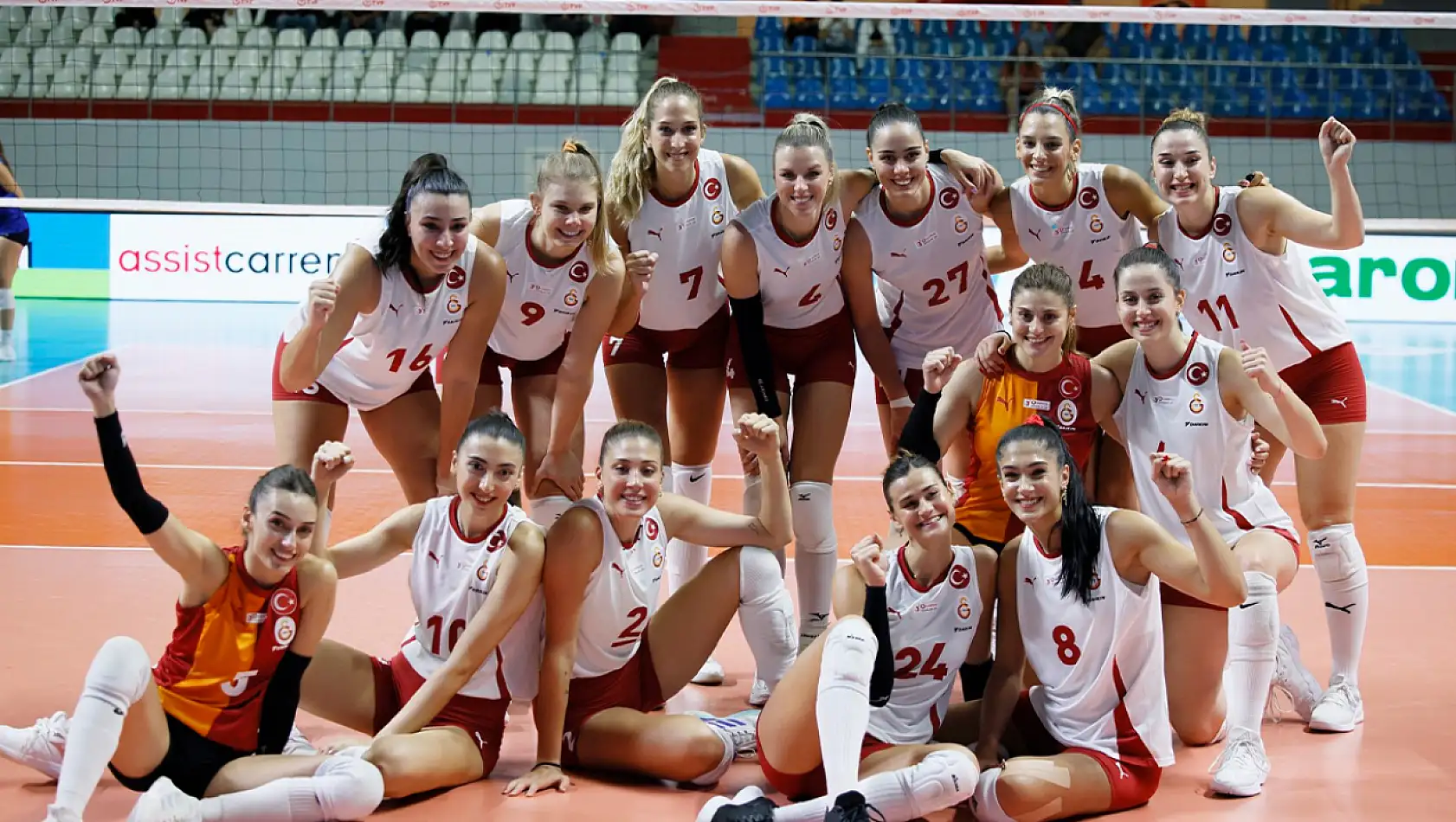 Galatasaray Kadın Voleybol Takımı, Balkan Kupası'nda finale çıktı