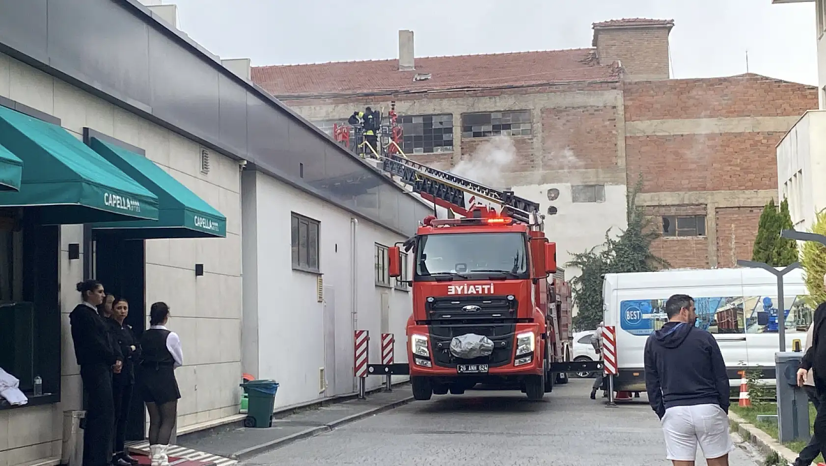 Büyük facia ucuz atlatıldı: 152 kişi tahliye edildi