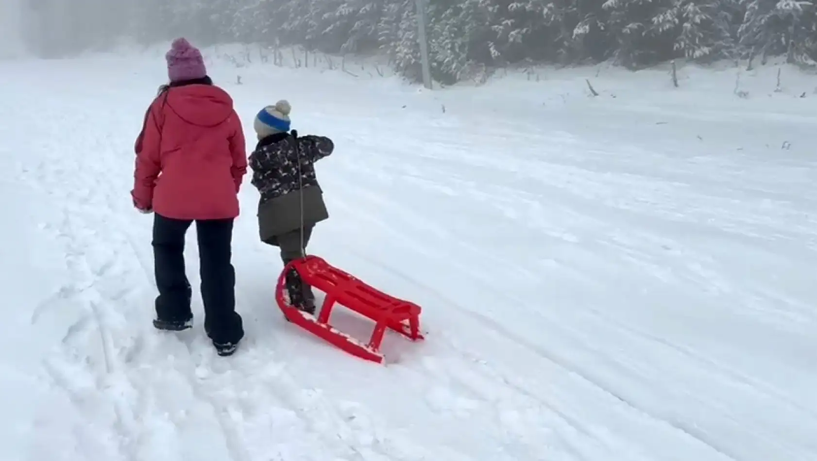 Kar yağışı şehirleri beyaza bürüdü: Çocuklar sokaklara akın etti