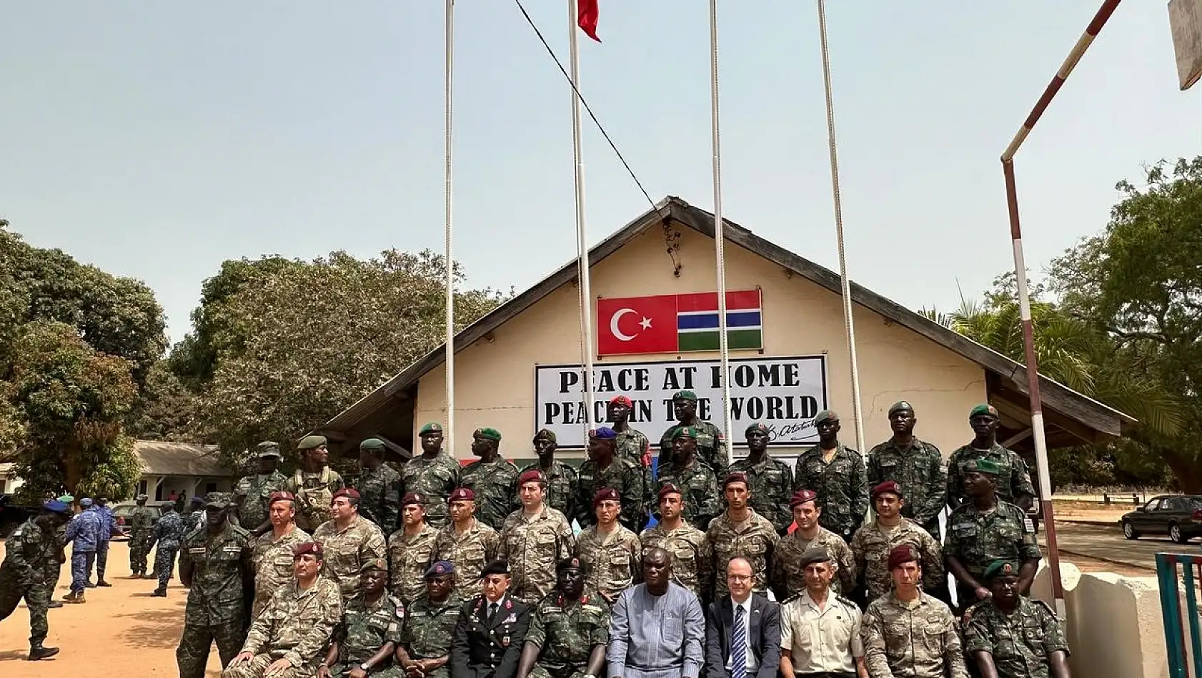 Gambiya askerleri, Türkiye'den özel eğitim aldı