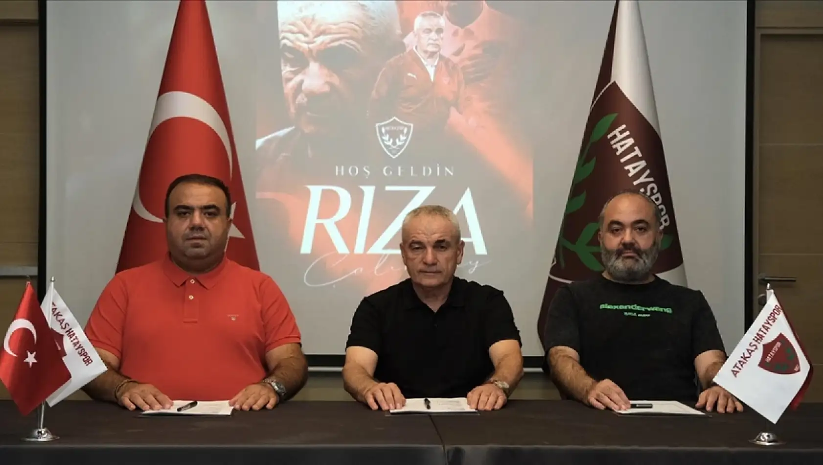 Hatayspor teknik direktörü Rıza Çalımbay oldu