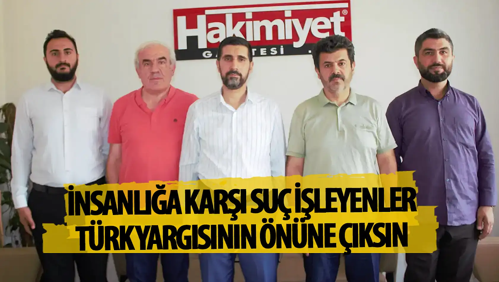 HÜDA PAR Konya yönetimi: 'İnsanlığa karşı suç işleyenler Türk Yargısı önünde hesap versin'