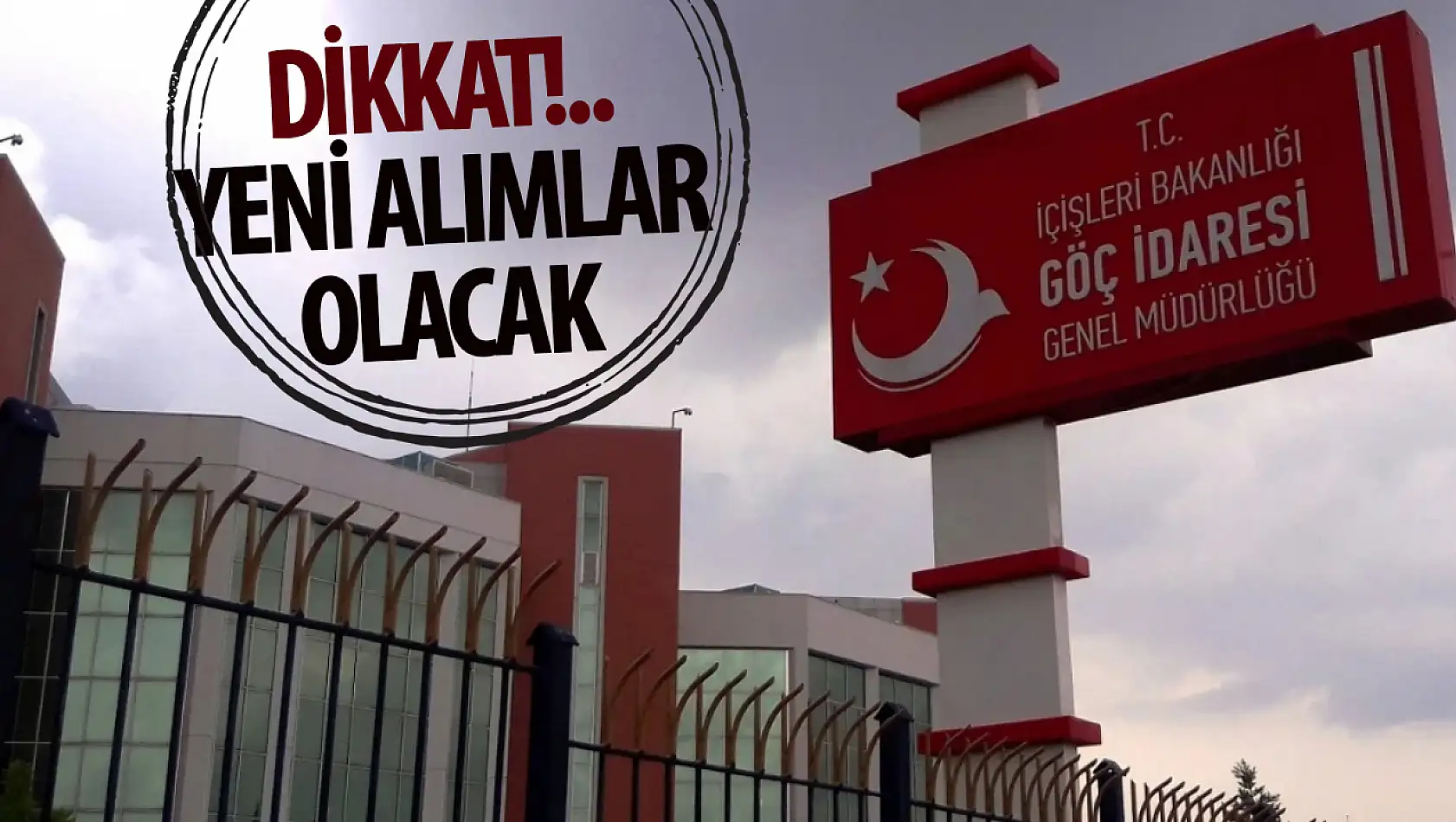 İçişleri Bakanlığı duyurdu! Göç İdaresi Başkanlığı 382 işçi alımı yapacak!