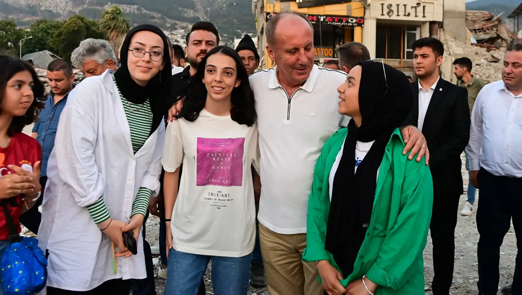 İnce: Deprem bölgesindeki insanlar unutulmasın istiyoruz