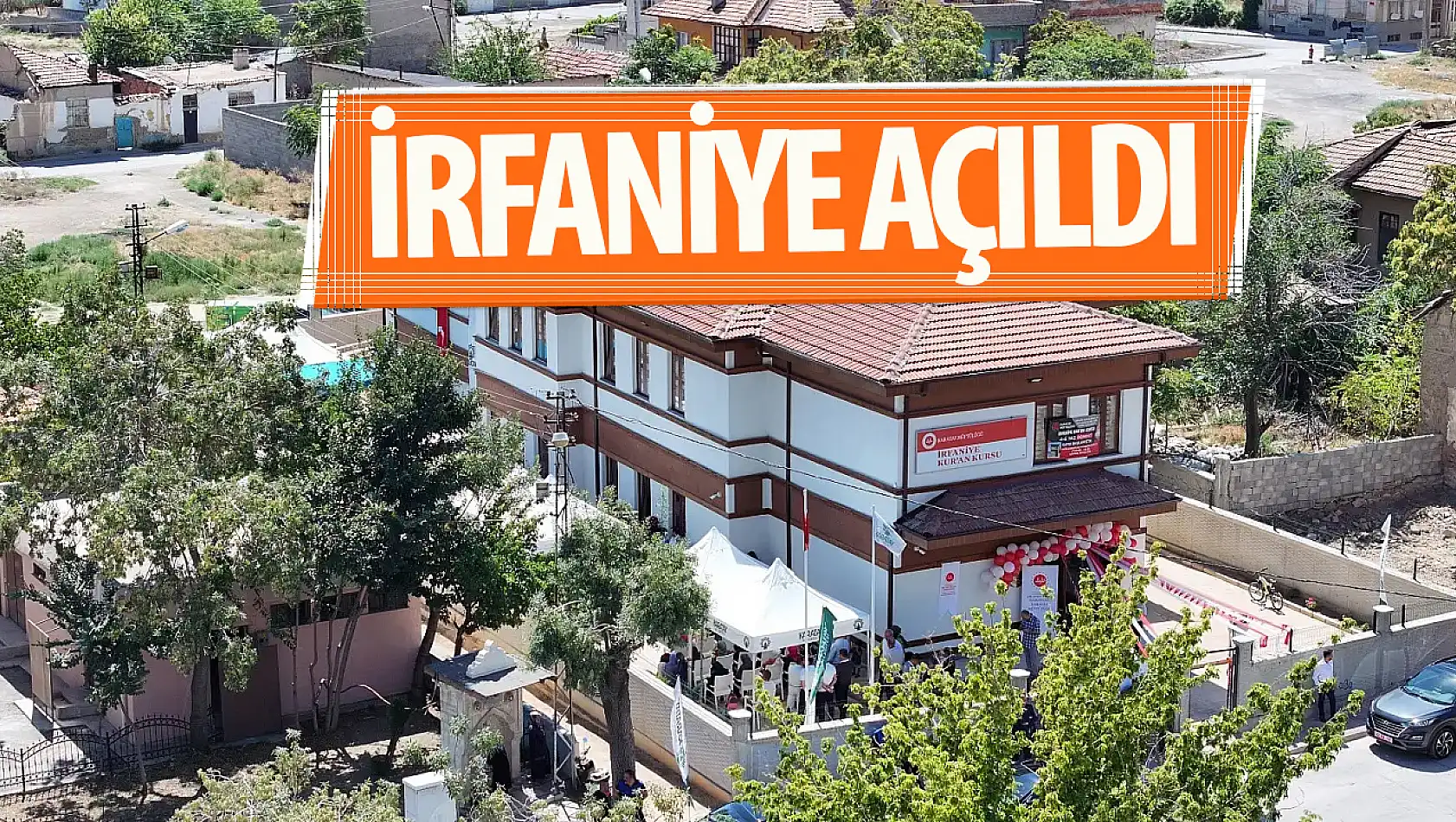 İrfaniye Kuran kursu açıldı