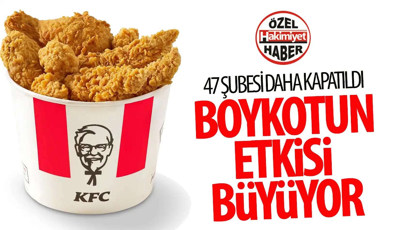 İsrail karşıtı boykotlar KFC'yi vurdu: Endonezya'da 47 şube kapatıldı