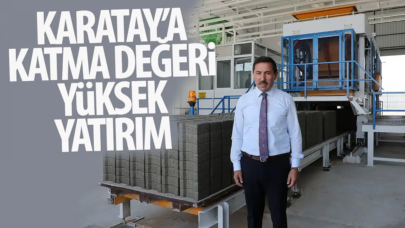 Karatay'a 50 milyon TL'lik katma değer