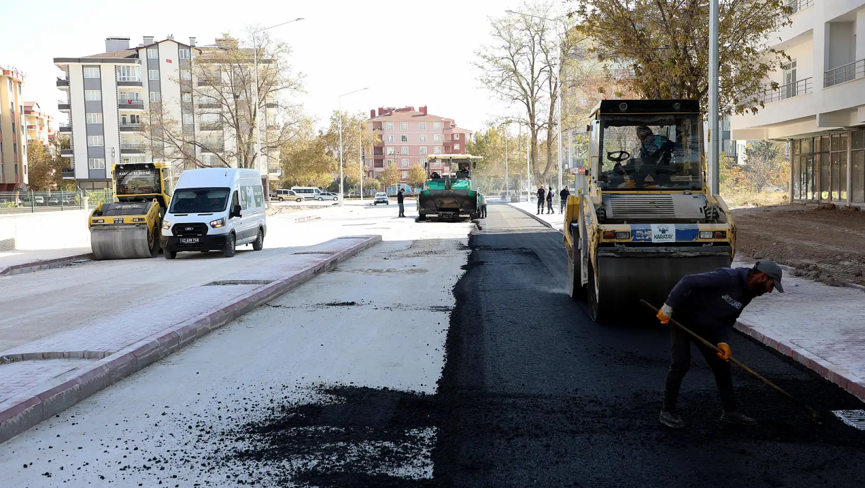 Keçeciler caddesi yol yenileme çalışmalarında 3. etap başladı