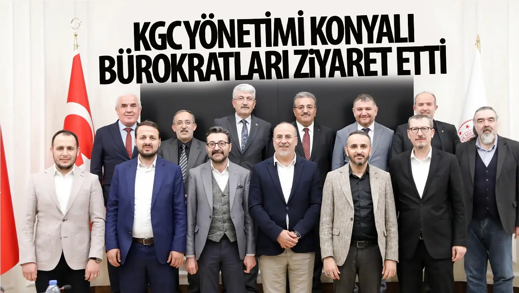 KGC'den Konyalı bürokratlara ziyaret