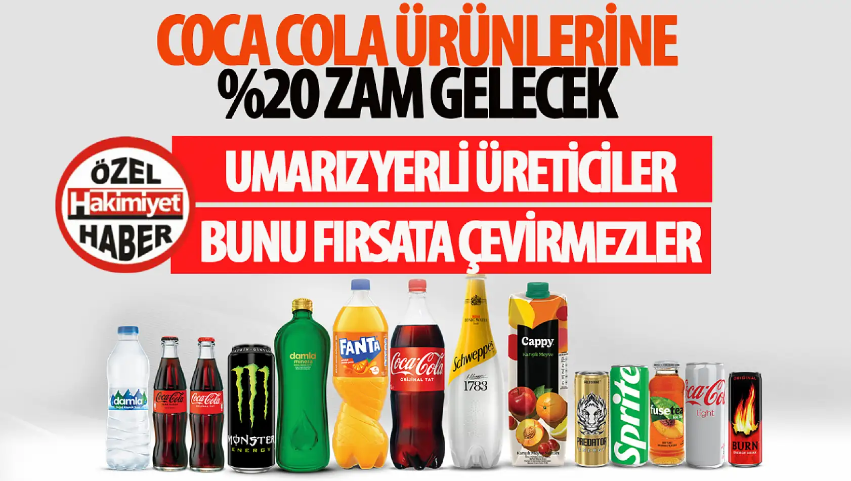 Kola fiyatlarına yüzde 20 zam 