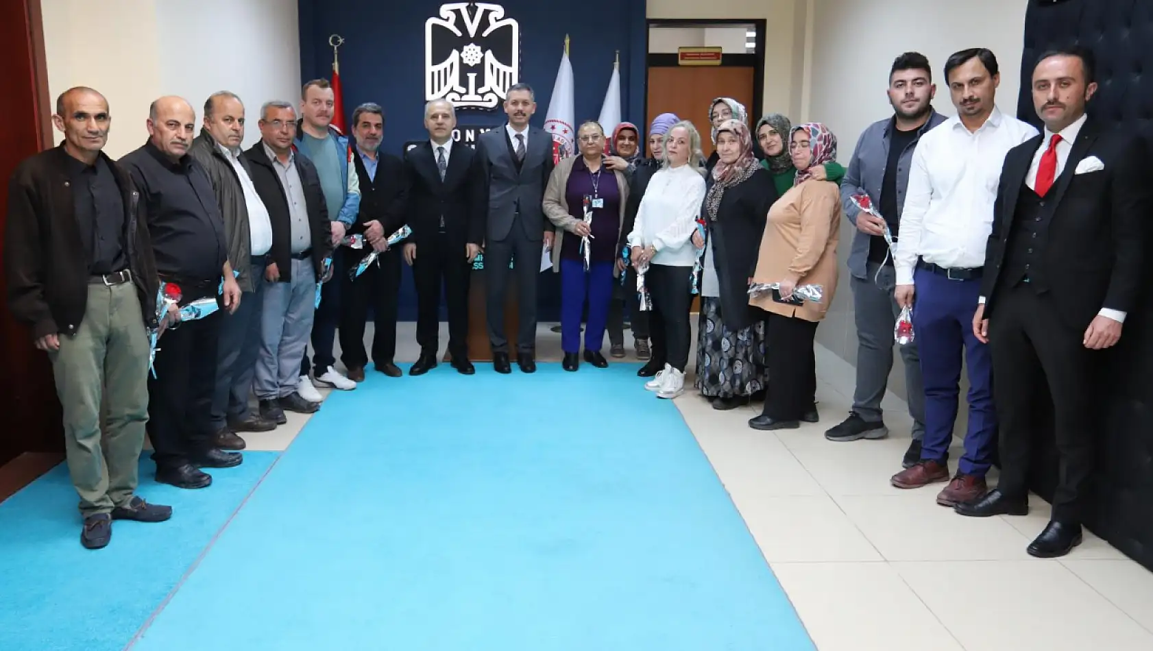 Konya Adliyesinde şehit yakını ve gazi personellerin katılımıyla anma programı yapıldı