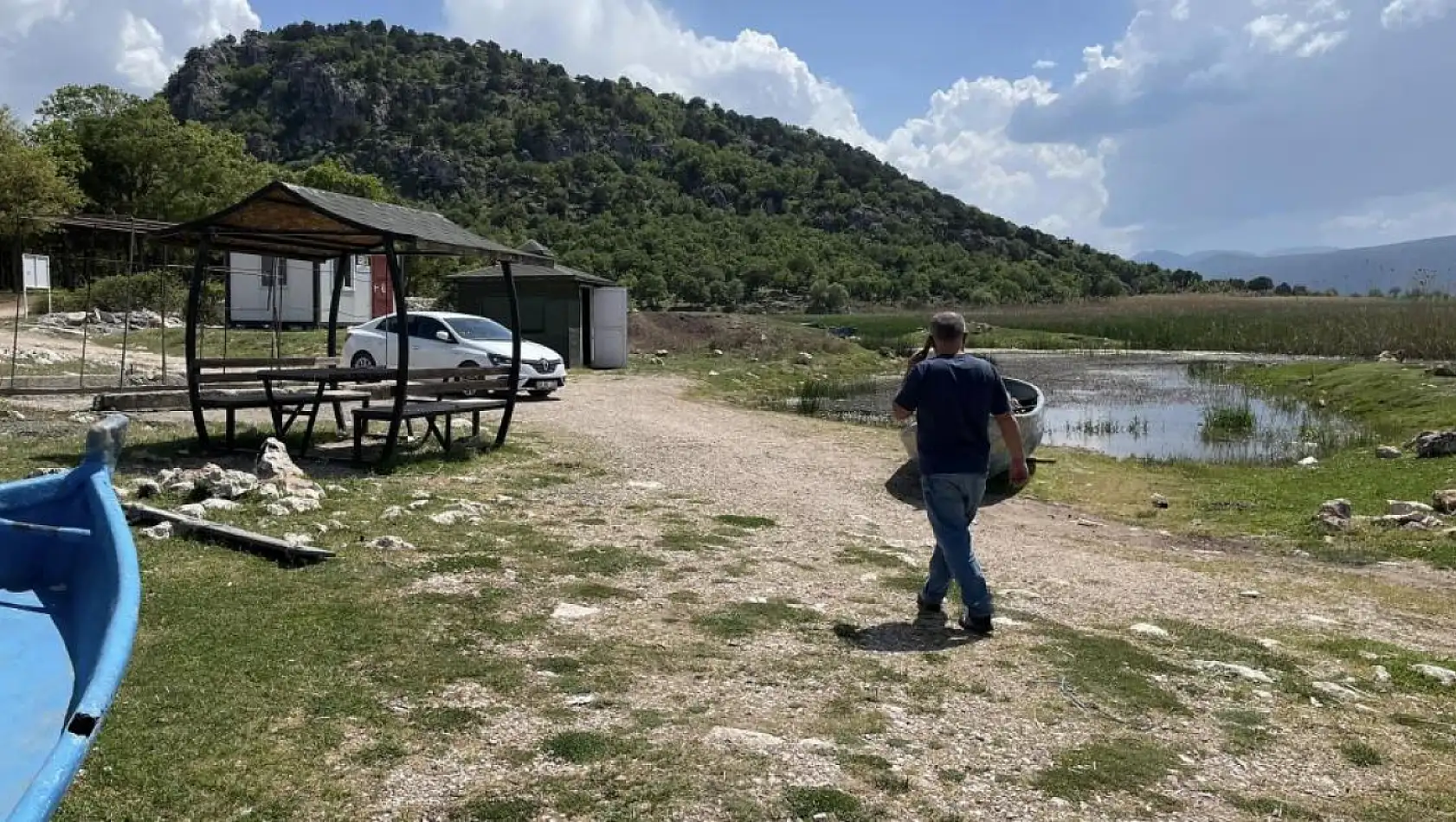 Konya Beyşehir'de tatlı su balığı avlama denetimleri sürüyor!