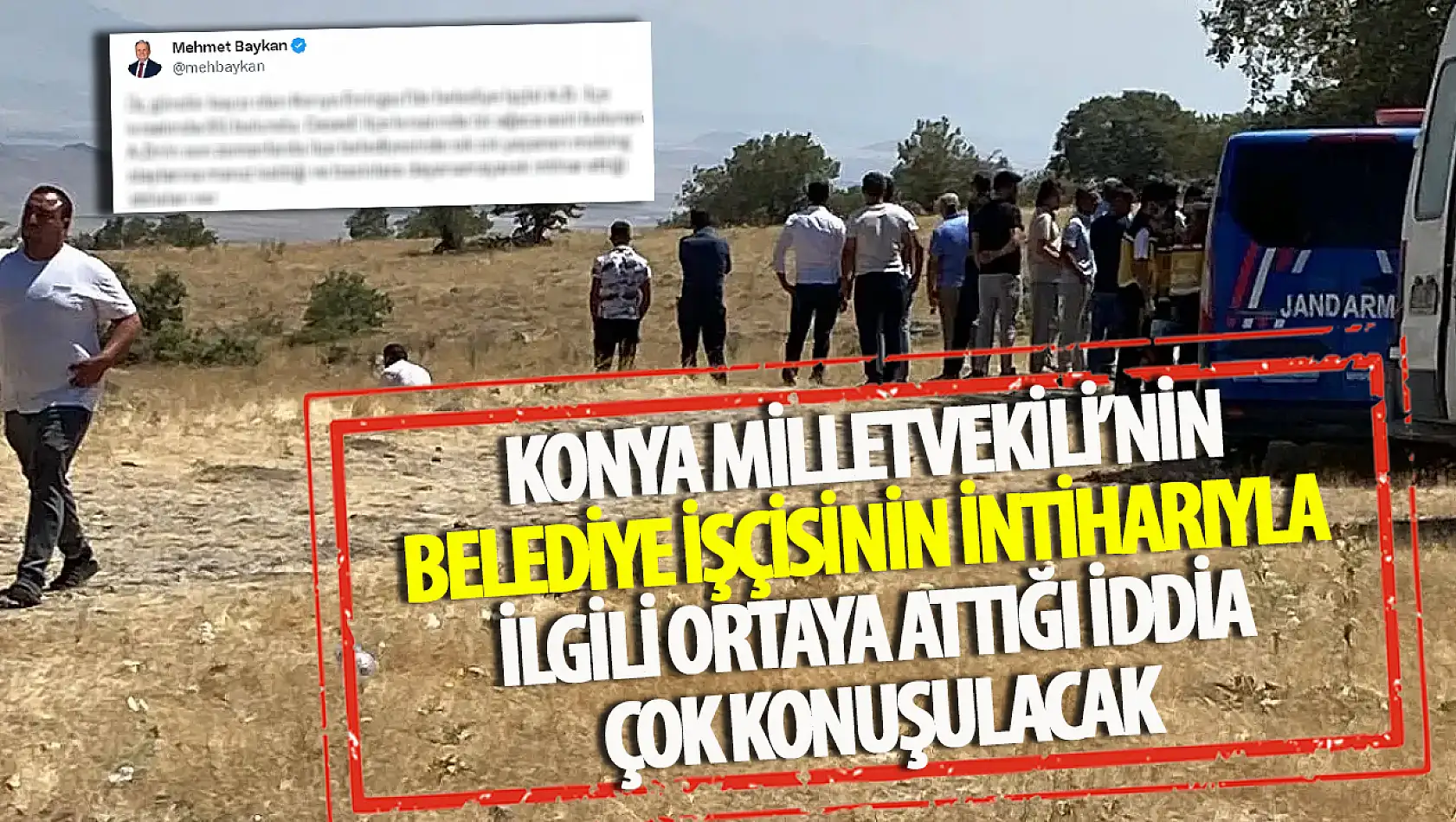 Konya'da belediye işçisinin sır ölümü: Mobing iddiaları var!
