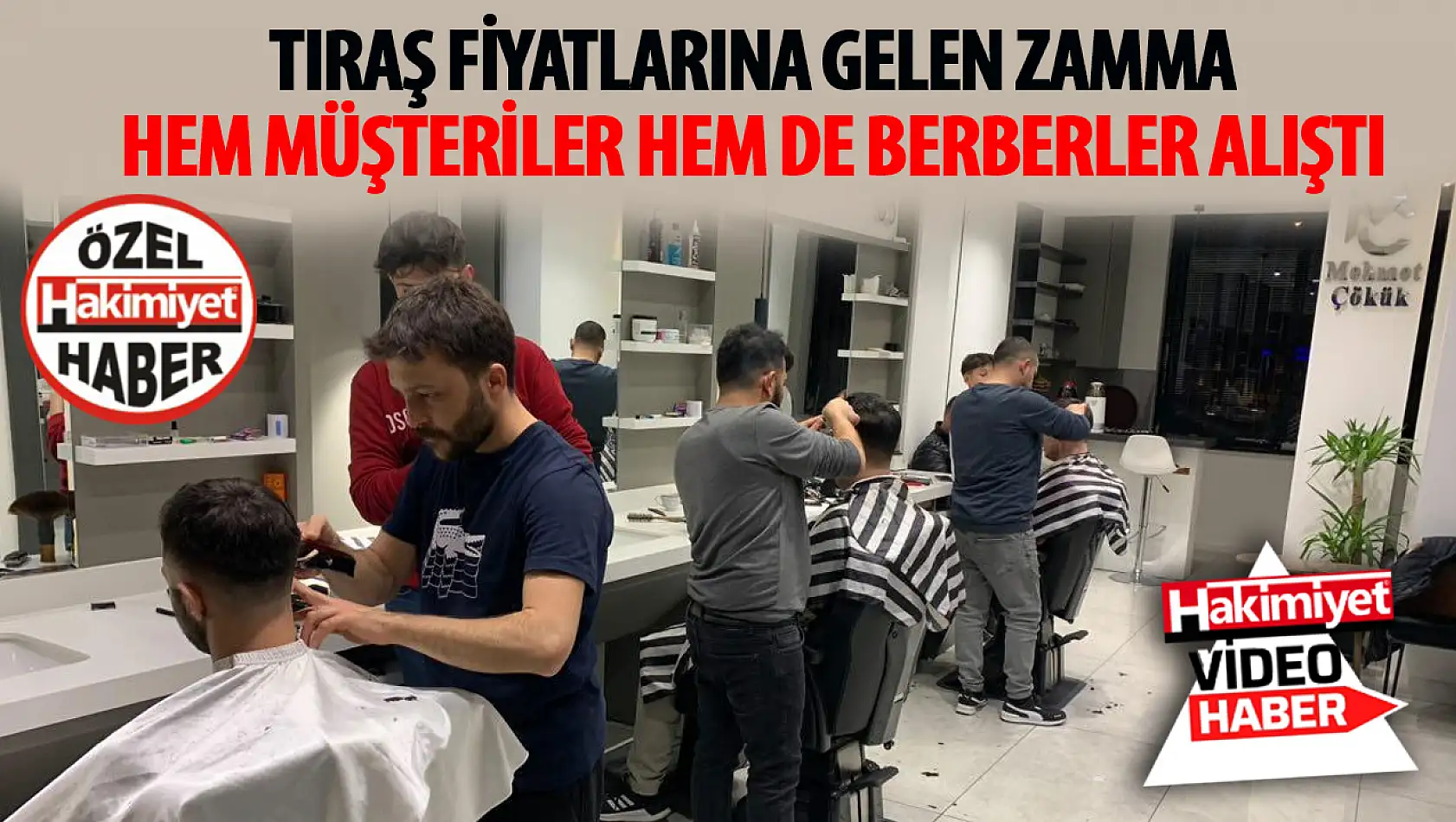 Konya'da berber ve kuaför ücretlerine zam: 'Müşteriler de fiyatlara alıştı artık'