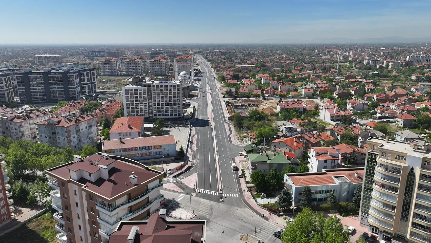 Konya'da bir cadde daha açıldı! Ahmet Özcan Caddesi ve Alparslan Caddesini birbirine bağlayacak!
