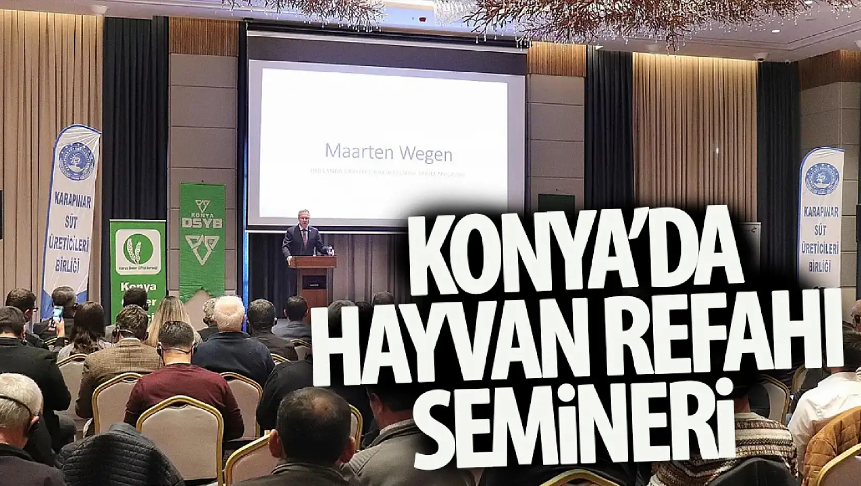 Konya'da hayvan refahı konulu seminer gerçekleşti!