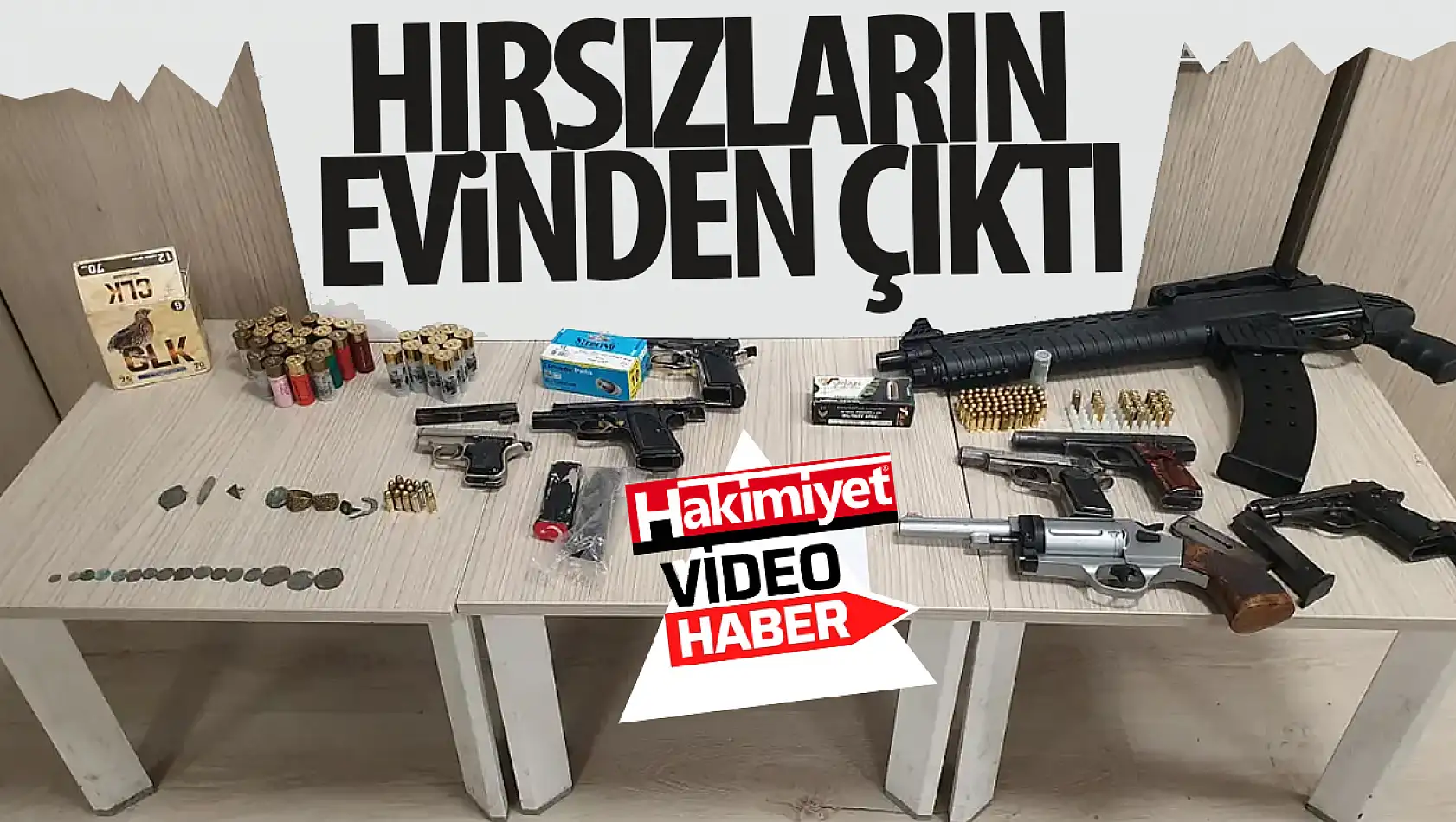 Konya'da hırsızlık şüphelilerinin evine baskın yapıldı: Evden çıkanlar pes dedirtti