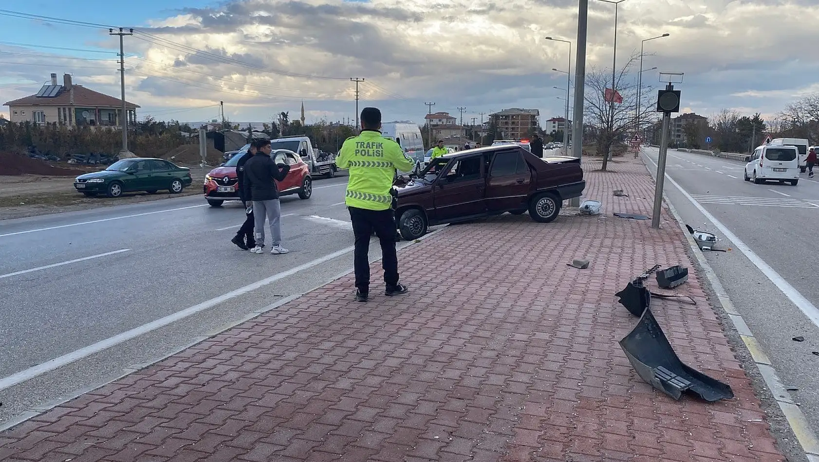 Konya'da kaza: 1 yaralı