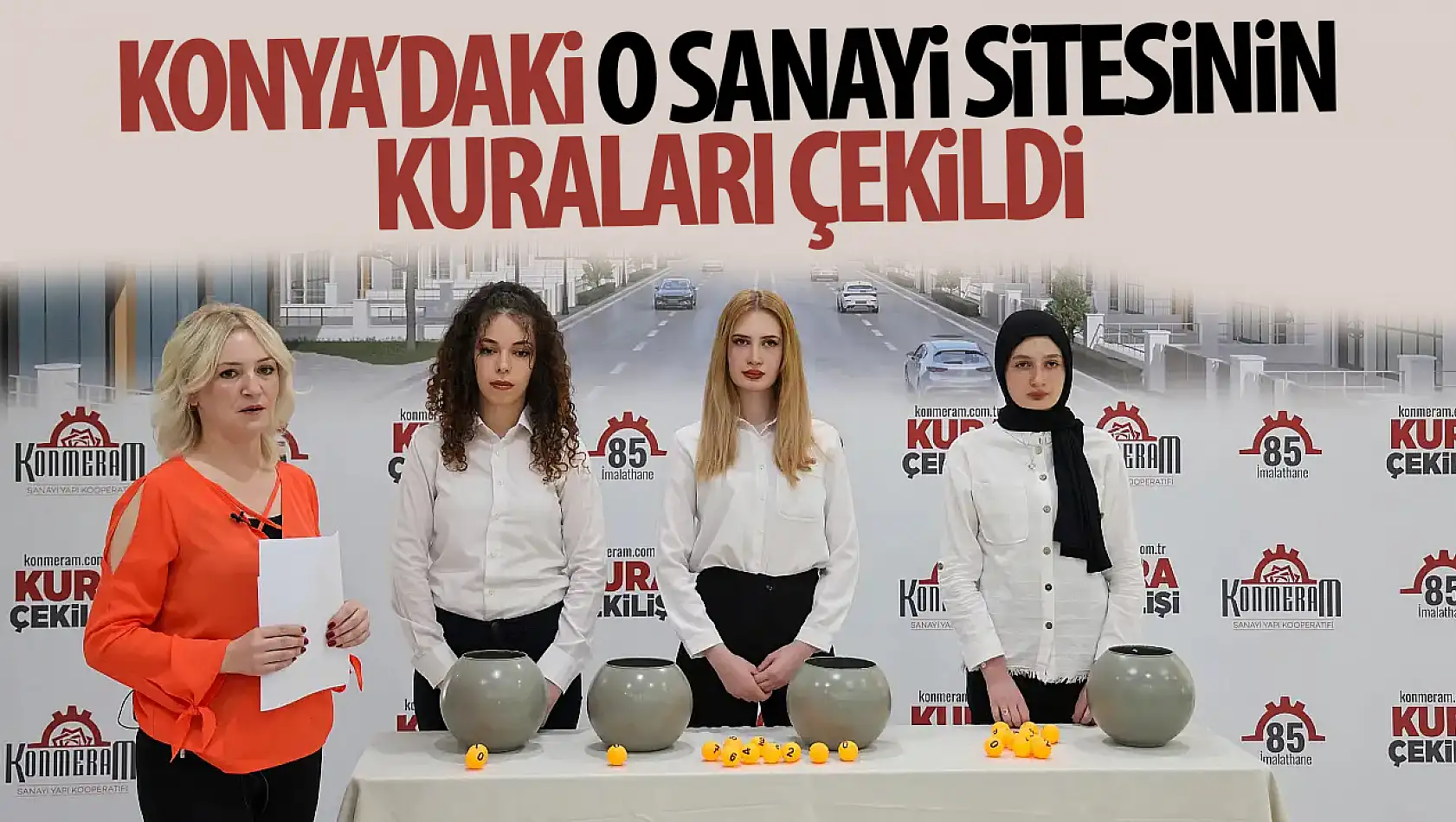 Konya'da o Sanayi Sitesi'nin kuraları çekildi!