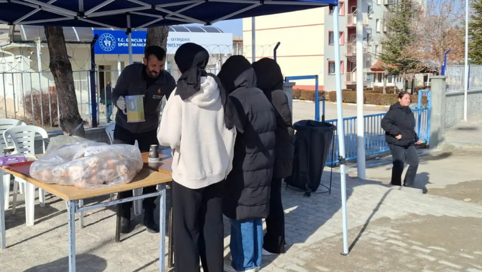 Konya'da öğrencilere final haftasında destek!