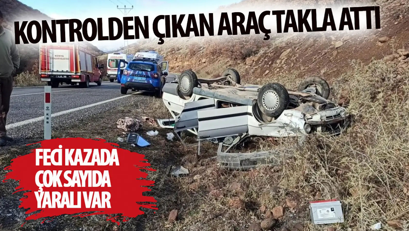 Konya'da trafik canavarı boş durmadı: 7 kişi yaralandı!