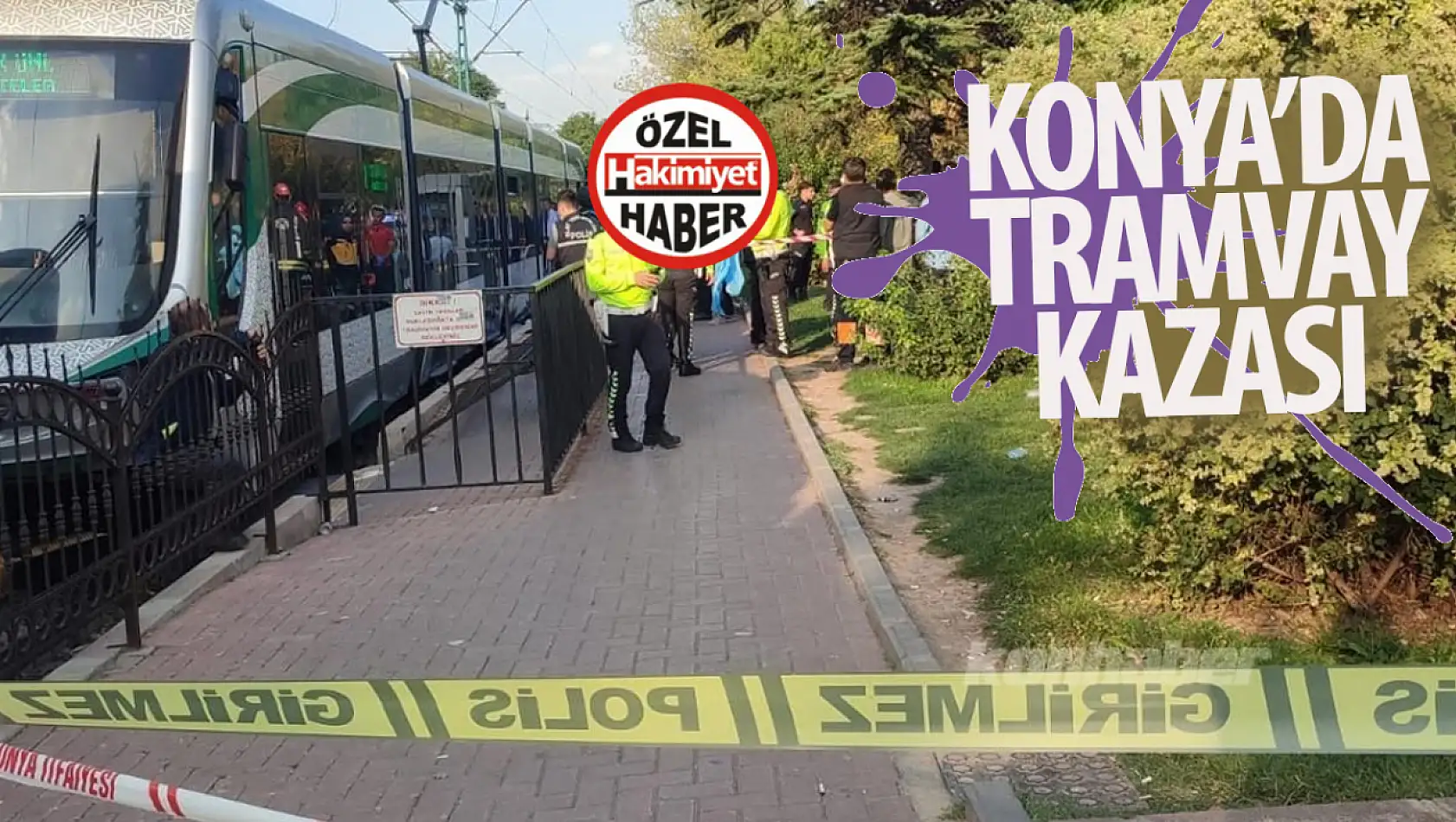 Konya'da Tramvay Kazası: Seferler Geçici Olarak Durduruldu