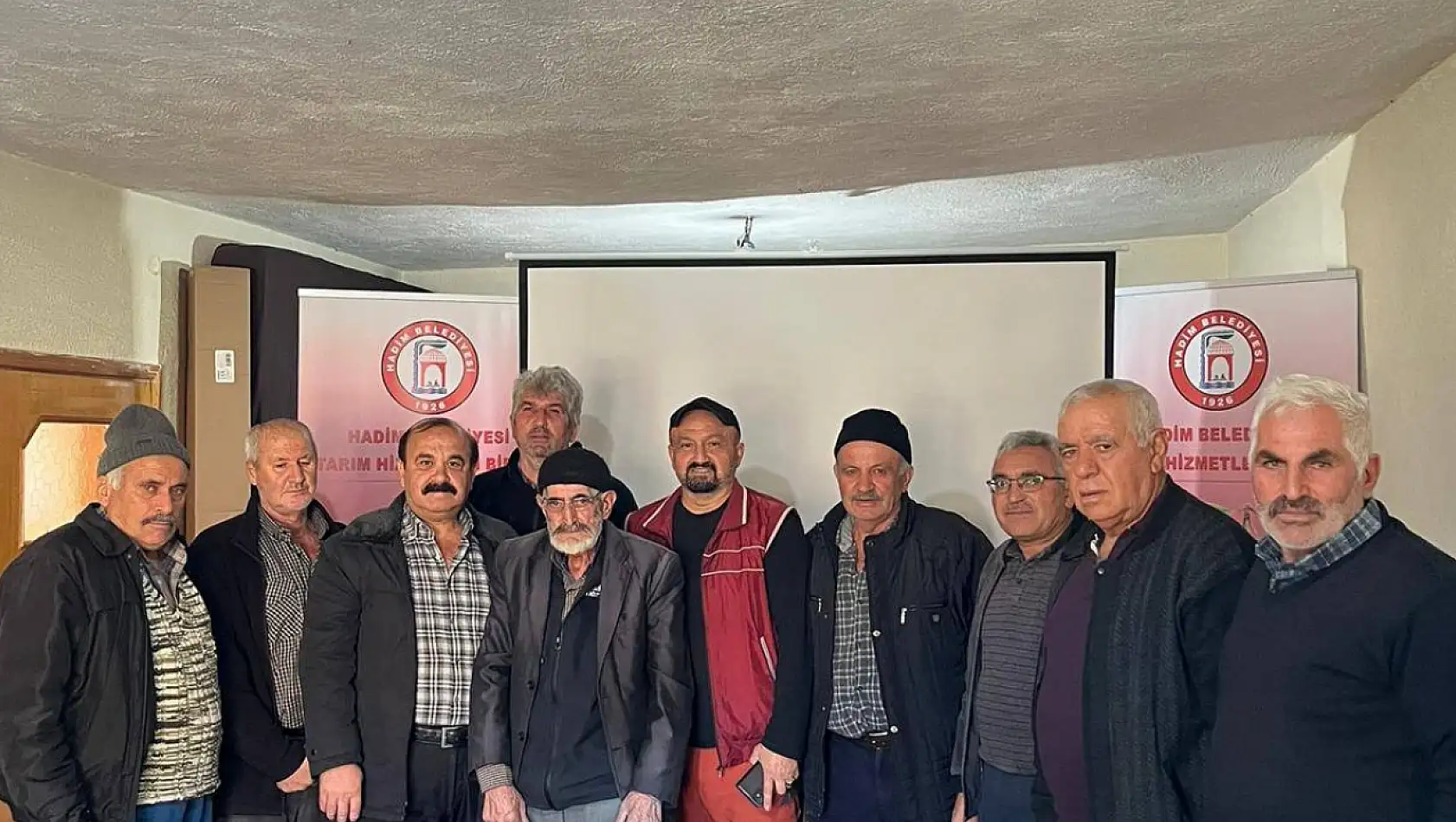 Konya'da üretici sahada, uzman yanında