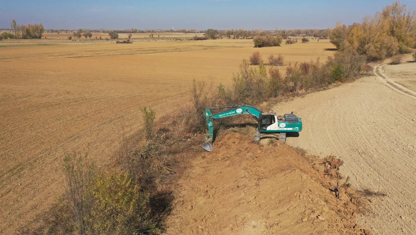 Konya'da yeşil karıncalar sahada! Çalışmaların büyük bir kısmı tamamlandı