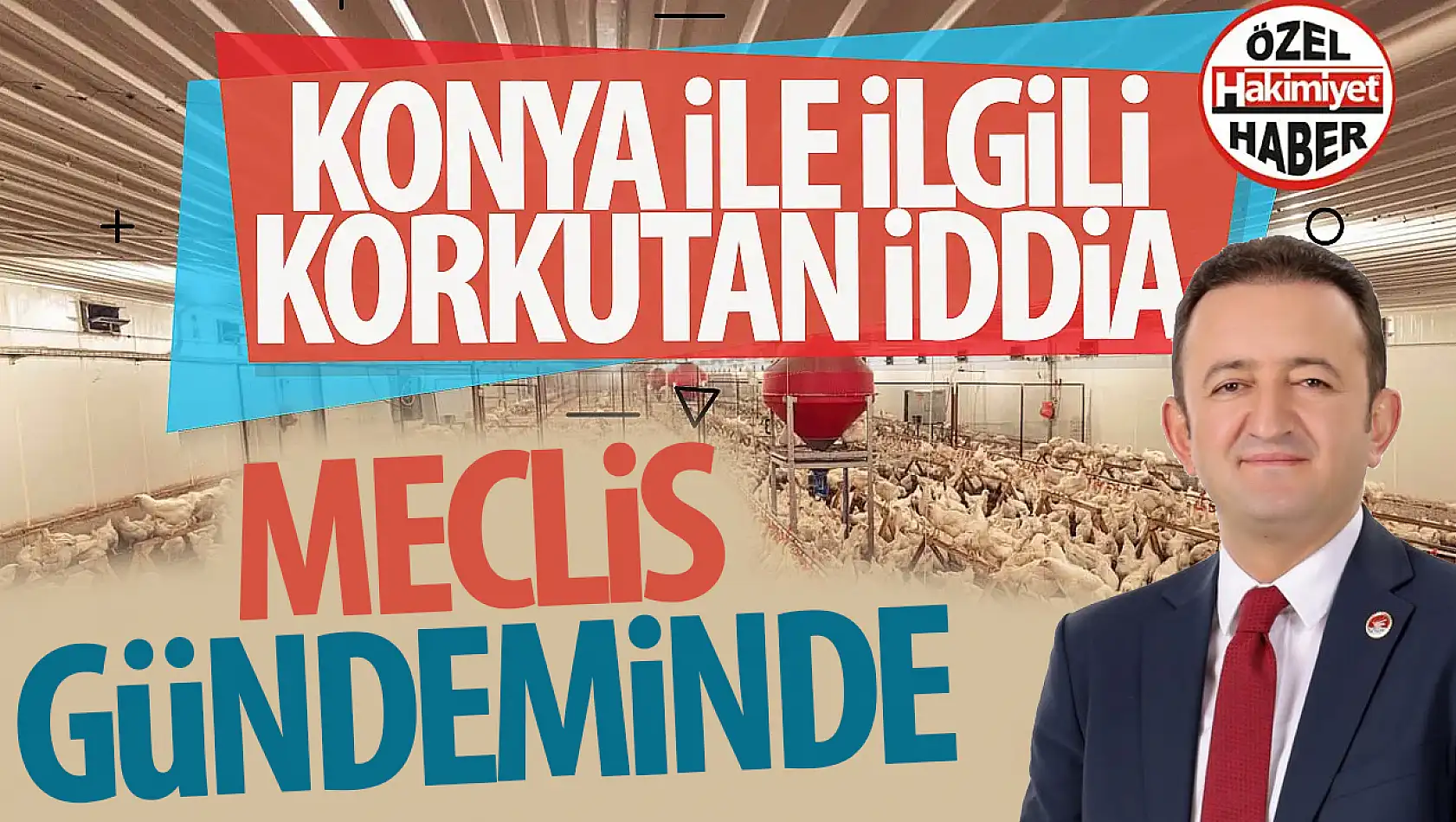 Konya'daki kuş gribi iddiası meclis gündeminde: 9 maddelik soru önergesi verildi!