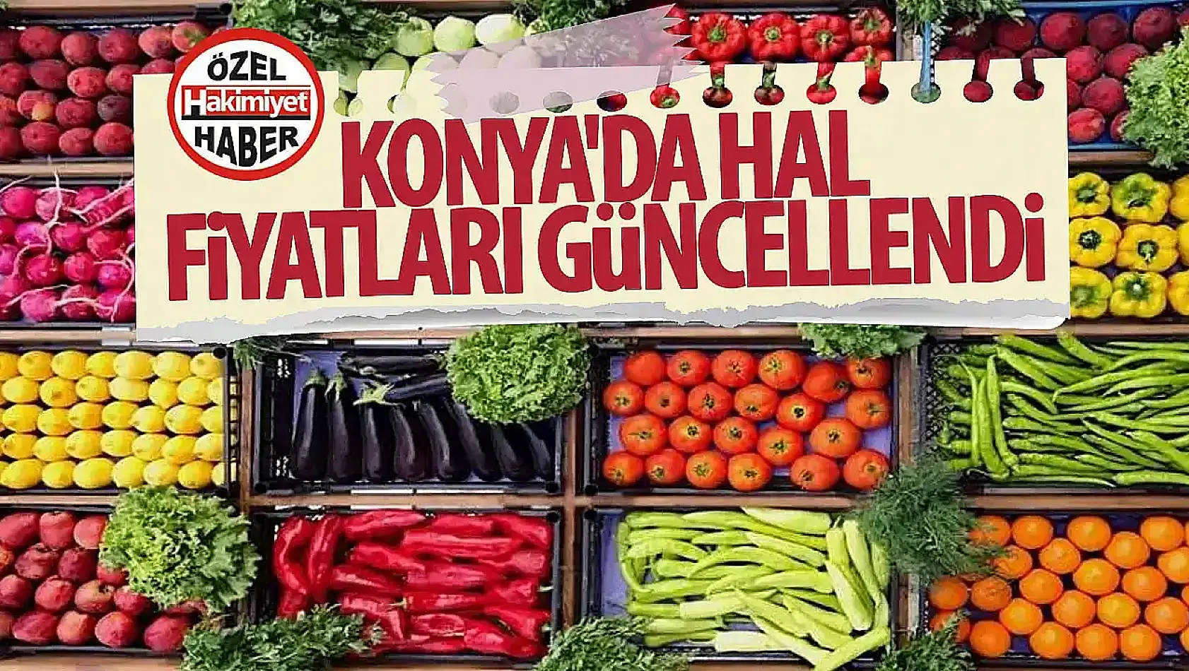 Konya Halinde Sebze ve Meyve Fiyatları: Kasım 2024