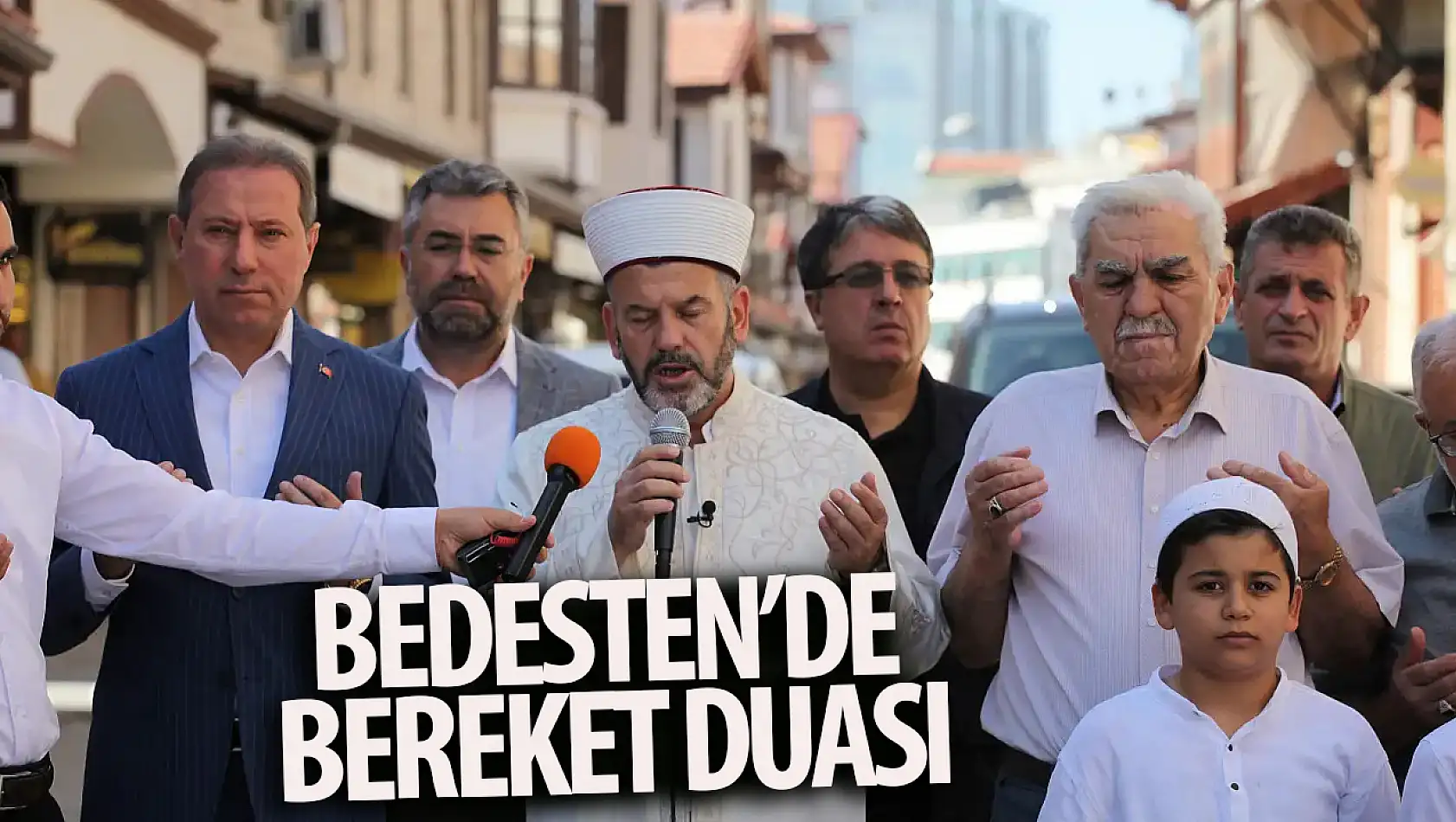 Konya'nın Bedesten Çarşısında bereket duası yapıldı!