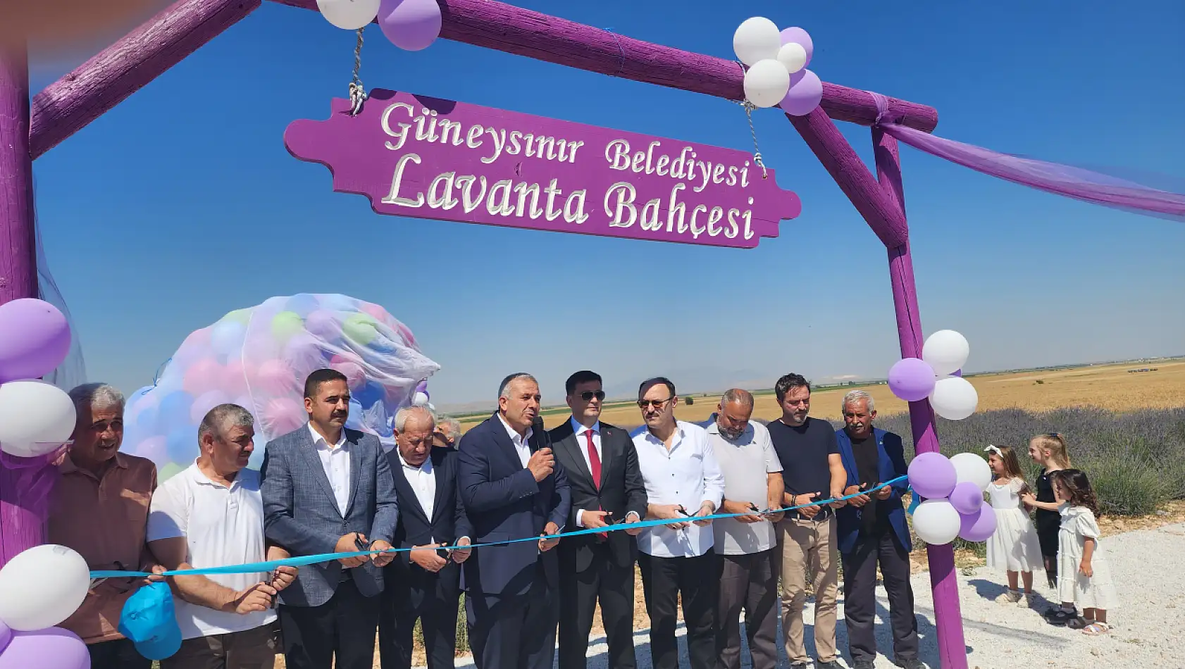 Konya'nın o ilçesinde lavanta bahçeleri açıldı