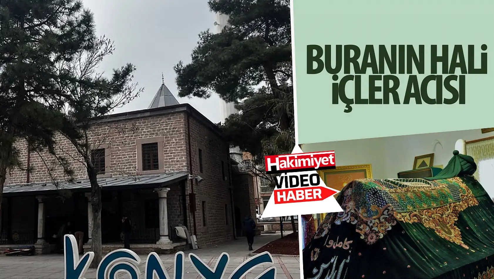 Konya'nın simge yapısı çevre bakımsızlığıyla dikkat çekiyor: 'Konyalı olarak mahcup durumdayız'