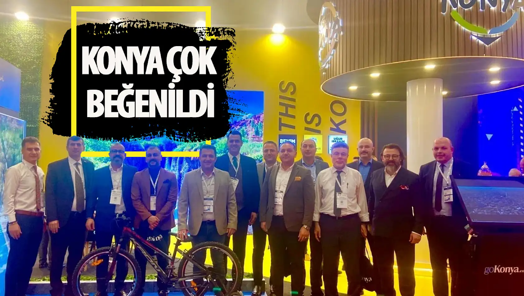 Konya standı çok beğenildi