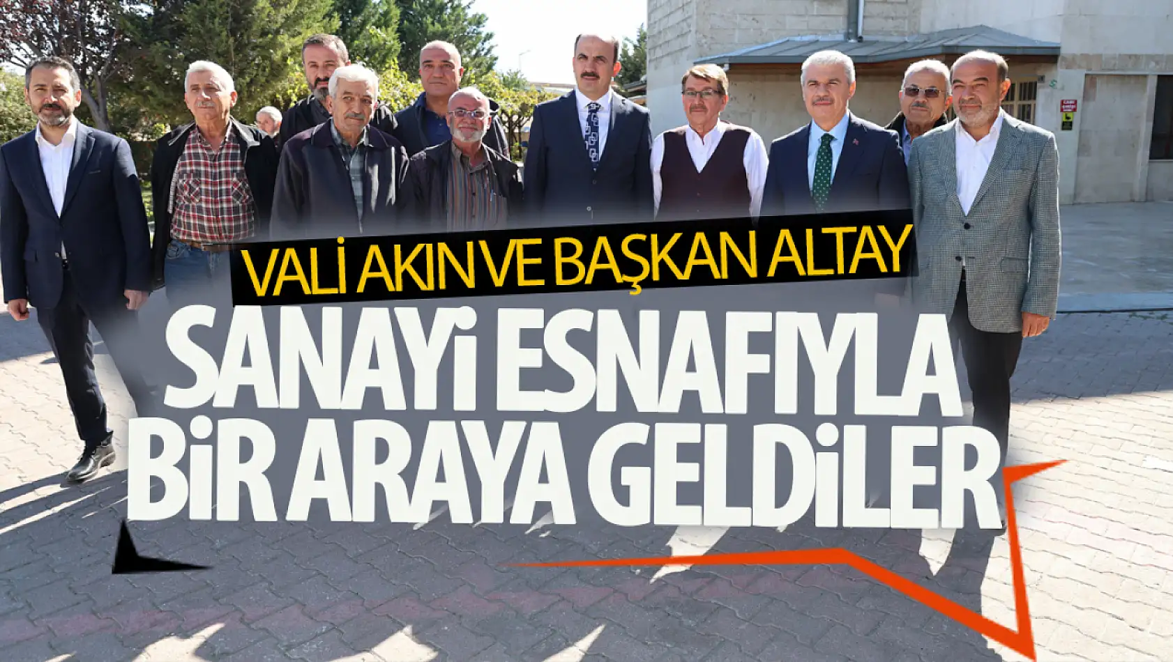 Konya Valisi Akın ve Başkan Altay, Marsan Sanayi'de Vatandaşlarla Buluştu